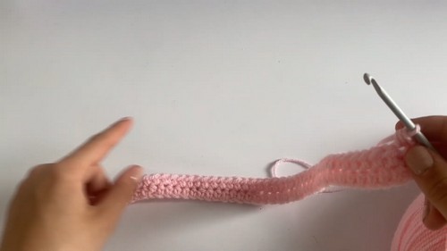 Free Crochet Twist Top Pink Pattern For Beginners 2