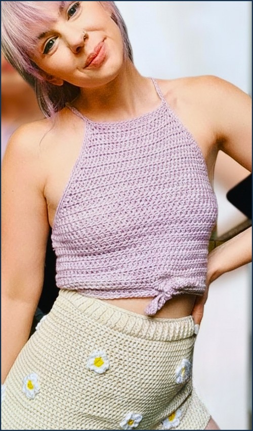 Free Crochet Racerback Top Pattern For Beginner 4Free Crochet Racerback Top Pattern For Beginner 4