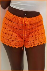 Free Crochet Shorts For Summer Pattern For Beginners 5
