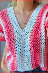 Free Crochet Summer Top Pattern For Beginners 4