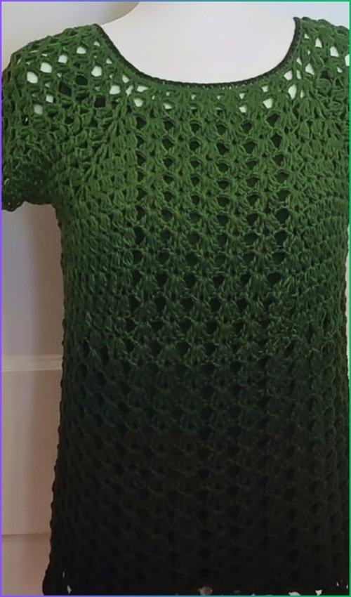 Beginner Friendly Crochet Cute Summer Casual Top Outfit 5
