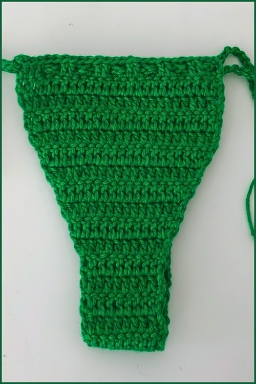 Free Crochet swimsuit bikini bottoms 5