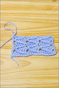 Crochet Arrow Stitch 5