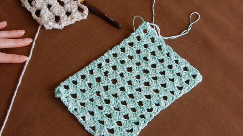 How ToCrochet Fan Stitch Pattern Vedio Tutorial 4