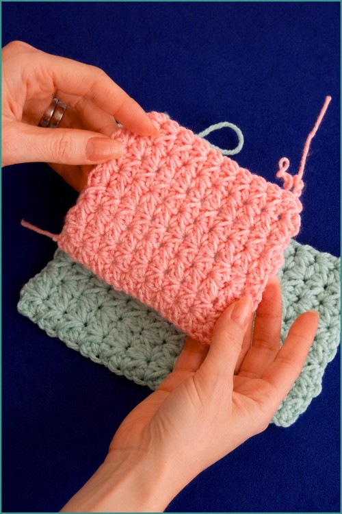 How To Crochet Star Stitch Pattern Video Tutorial 5