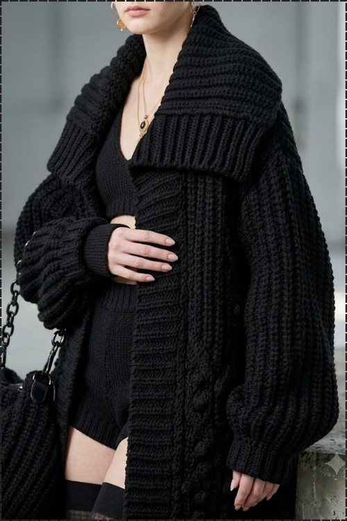 Crochet Sweater Coat 5