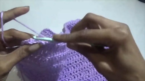 fREE Crochet Sweater Wrap Top 2