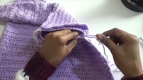 fREE Crochet Sweater Wrap Top 3