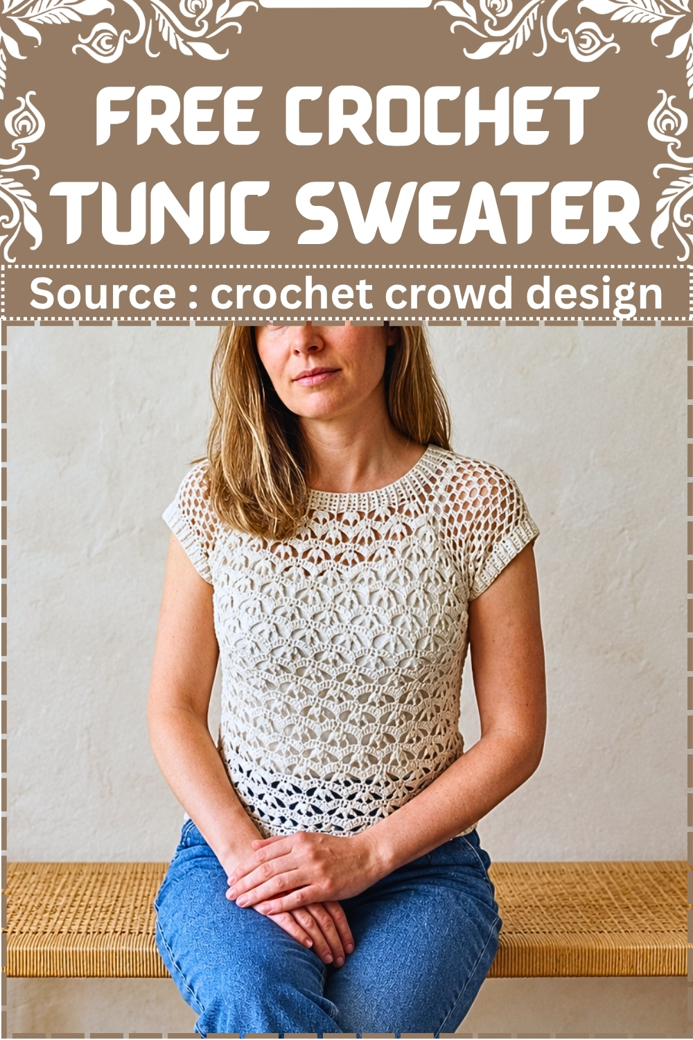 fREE Crochet Tunic Sweater